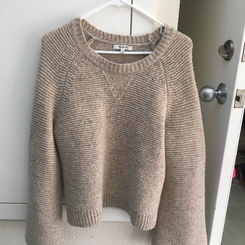 Madewell confetti sweater